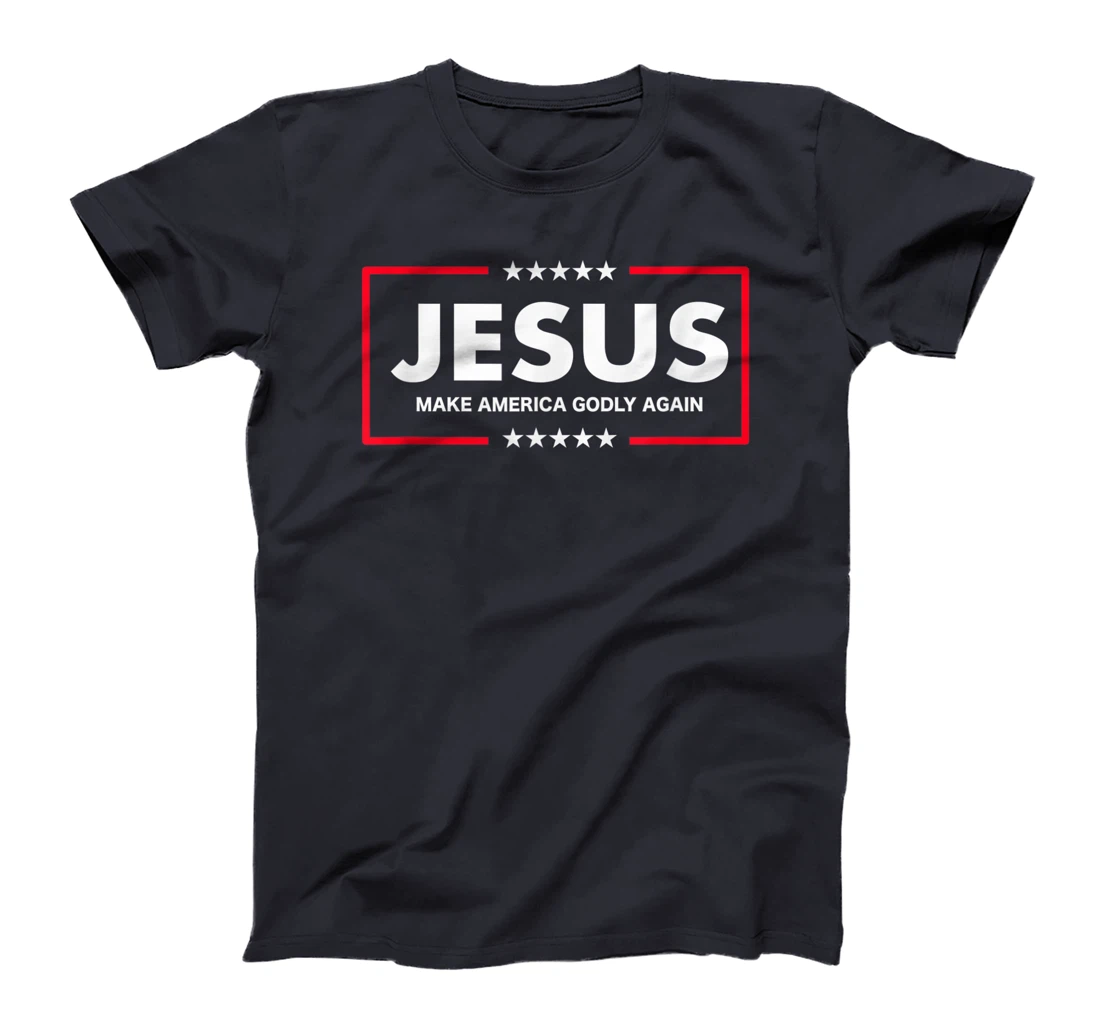 Christian Gifts Women Men Make America Godly Again T-Shirt
