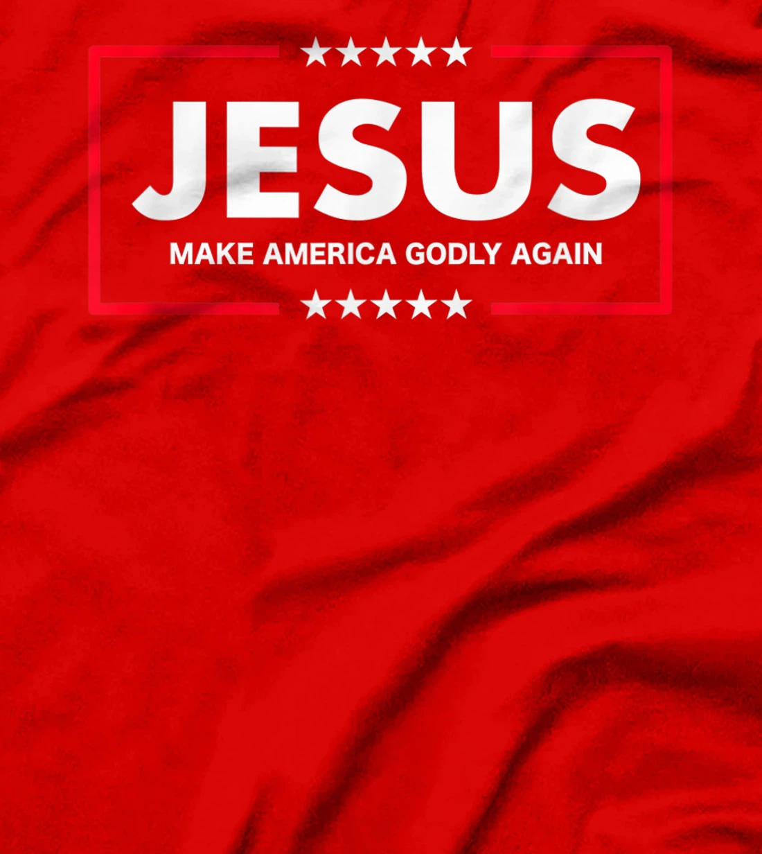Christian Gifts Women Men Make America Godly Again T-Shirt