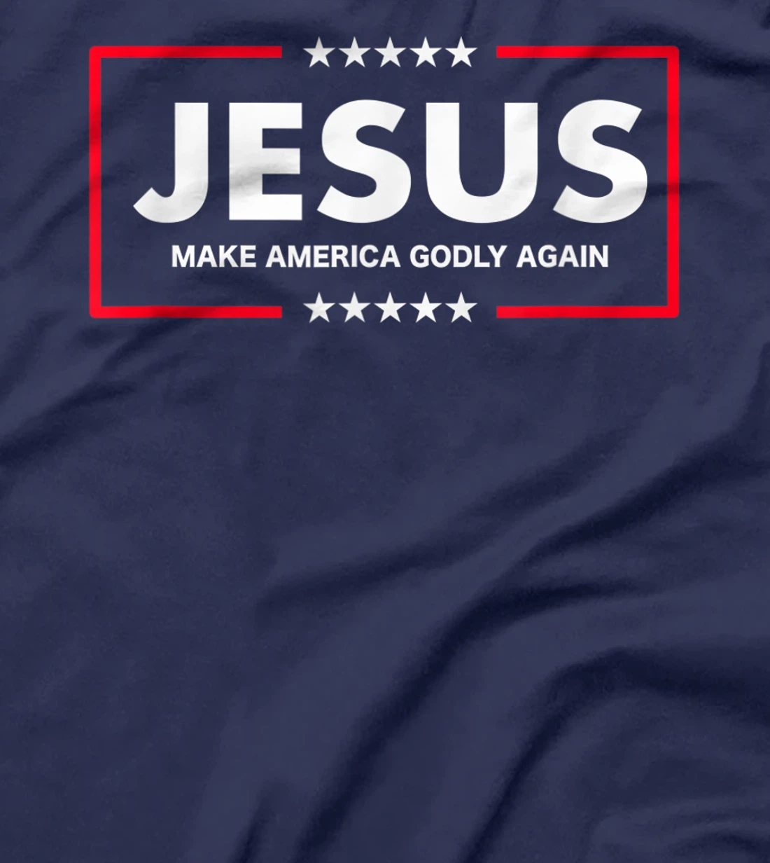 Christian Gifts Women Men Make America Godly Again T-Shirt