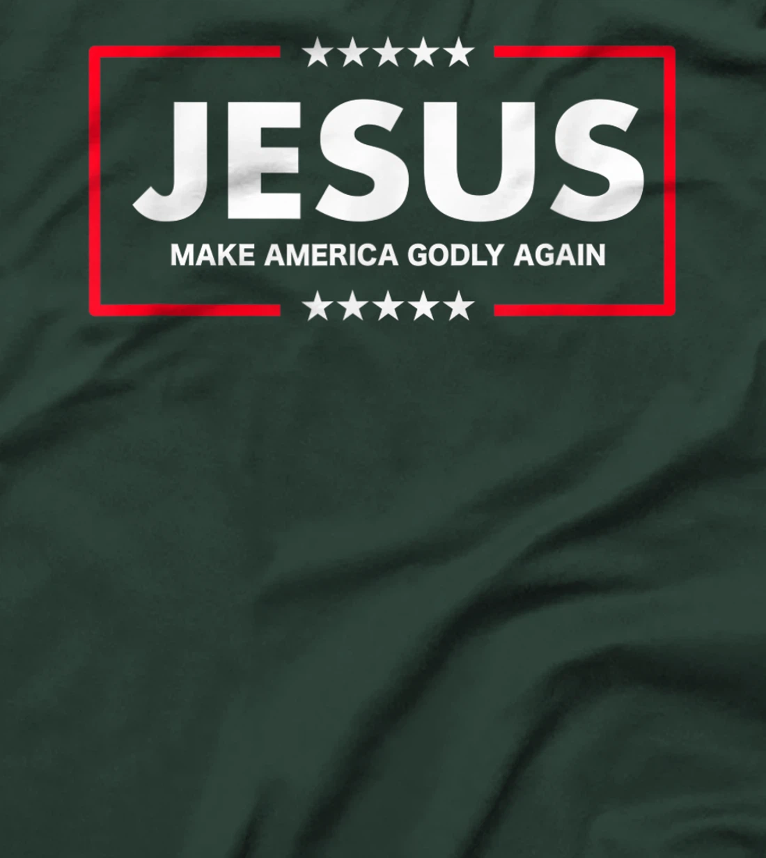 Christian Gifts Women Men Make America Godly Again T-Shirt