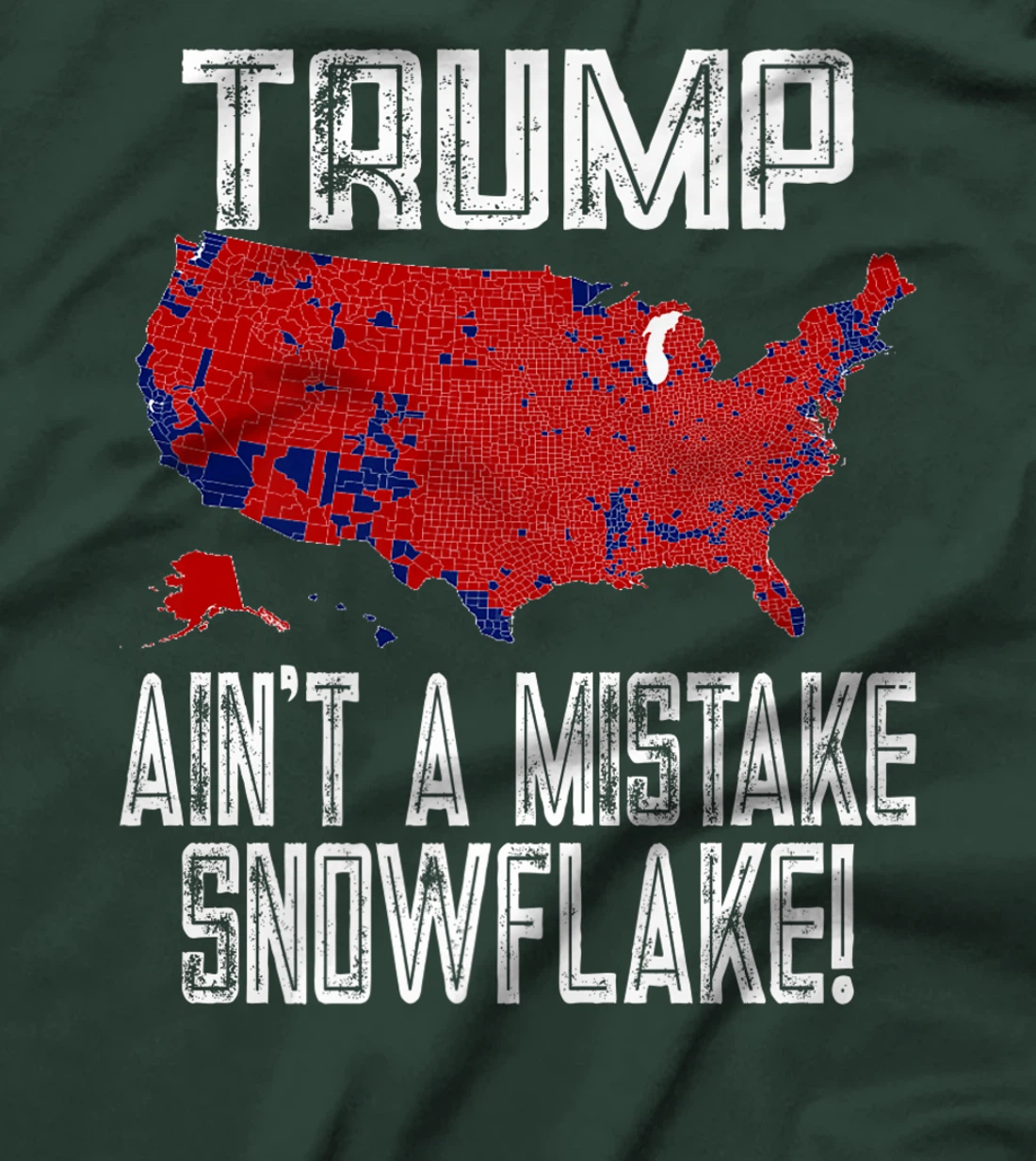 Trump Ain't A Mistake Snowflake! Pro-Trump Republican Premium T-Shirt