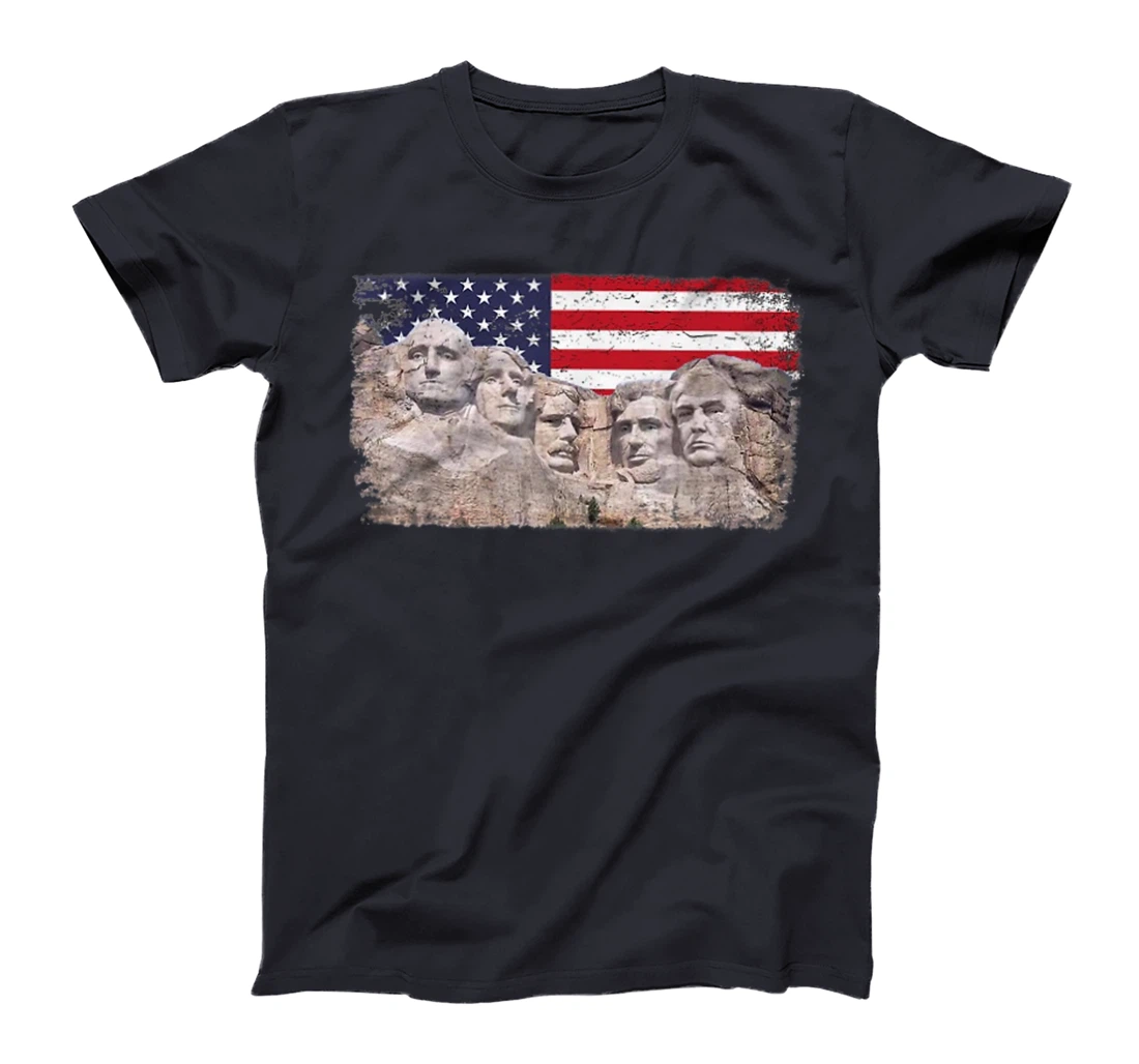 Trump president 45th added to rushmore mount Trump lover T-Shirt
