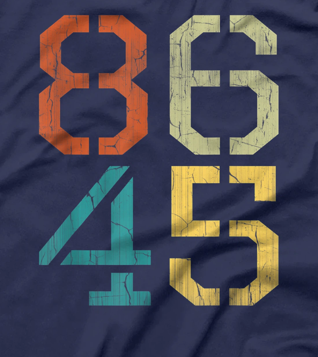 8645 Shirt Anti Trump Impeach 86 45 Sarcastic Anti-Trump T-Shirt