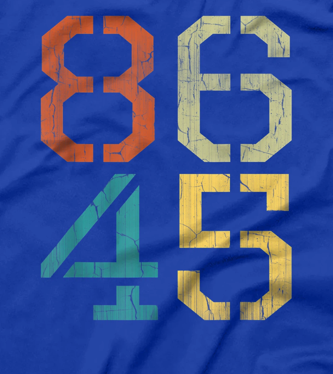 8645 Shirt Anti Trump Impeach 86 45 Sarcastic Anti-Trump T-Shirt