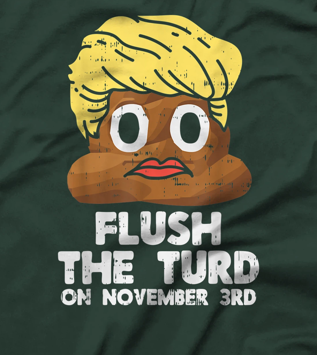 Flush The Turd November 3rd Anti-Trump Stop Impeach Donald T-Shirt