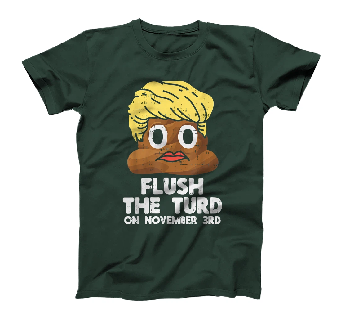 Flush The Turd November 3rd Anti-Trump Stop Impeach Donald T-Shirt