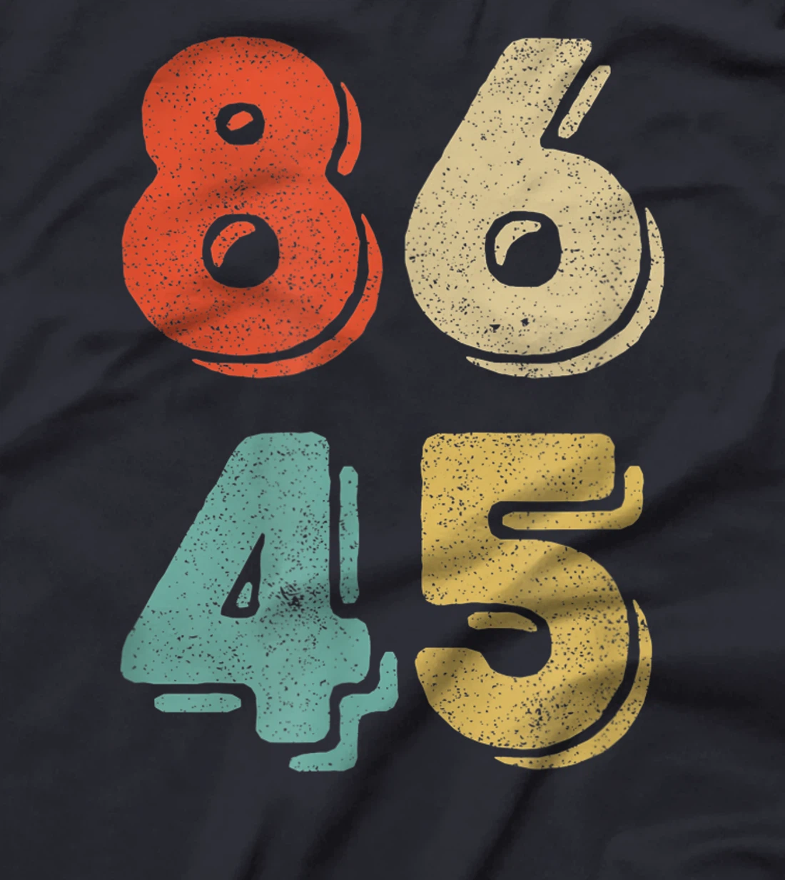 8645 Anti Trump Nope Vote Biden Harris Classic Vintage Retro T-Shirt