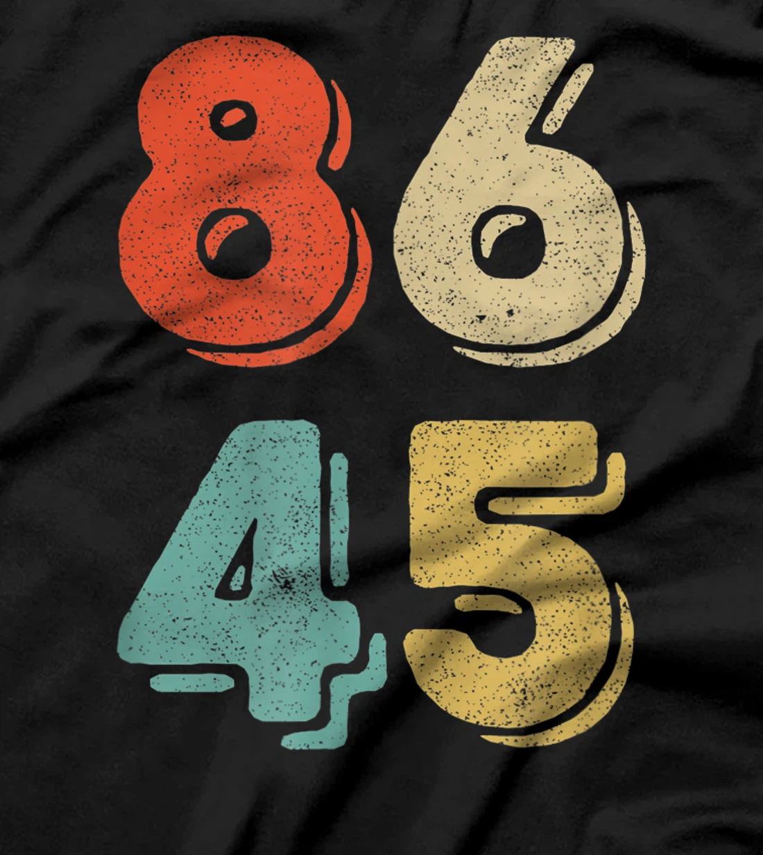 8645 Anti Trump Nope Vote Biden Harris Classic Vintage Retro T-Shirt