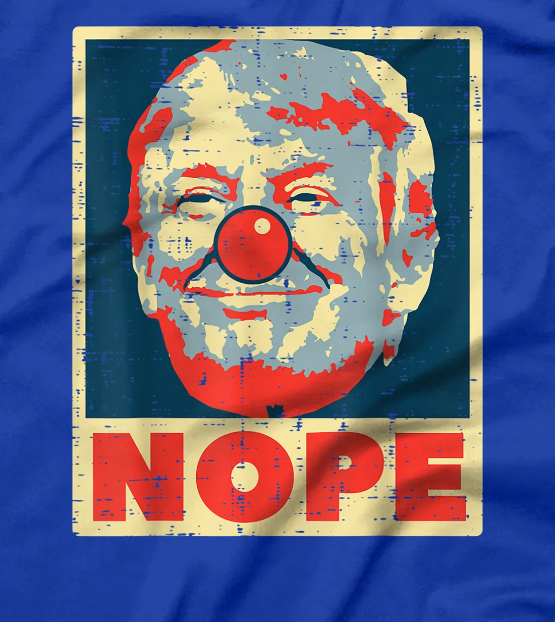 Nope Anti Trump Clown Vintage Retro Impeach No Donald T-Shirt