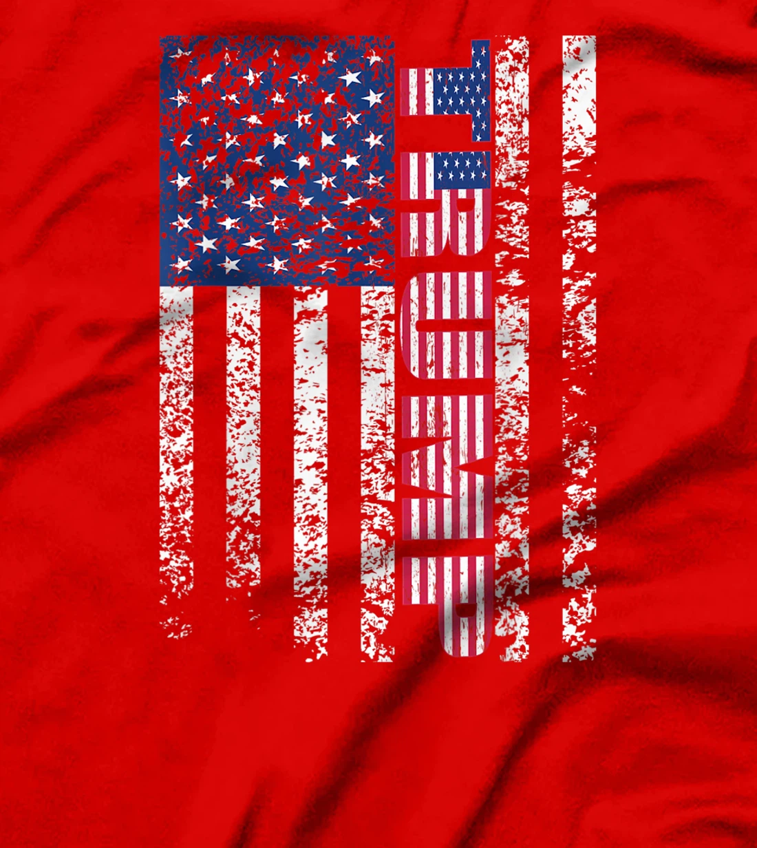 Trump Vintage Retro Distressed USA Flag American trump flags T-Shirt
