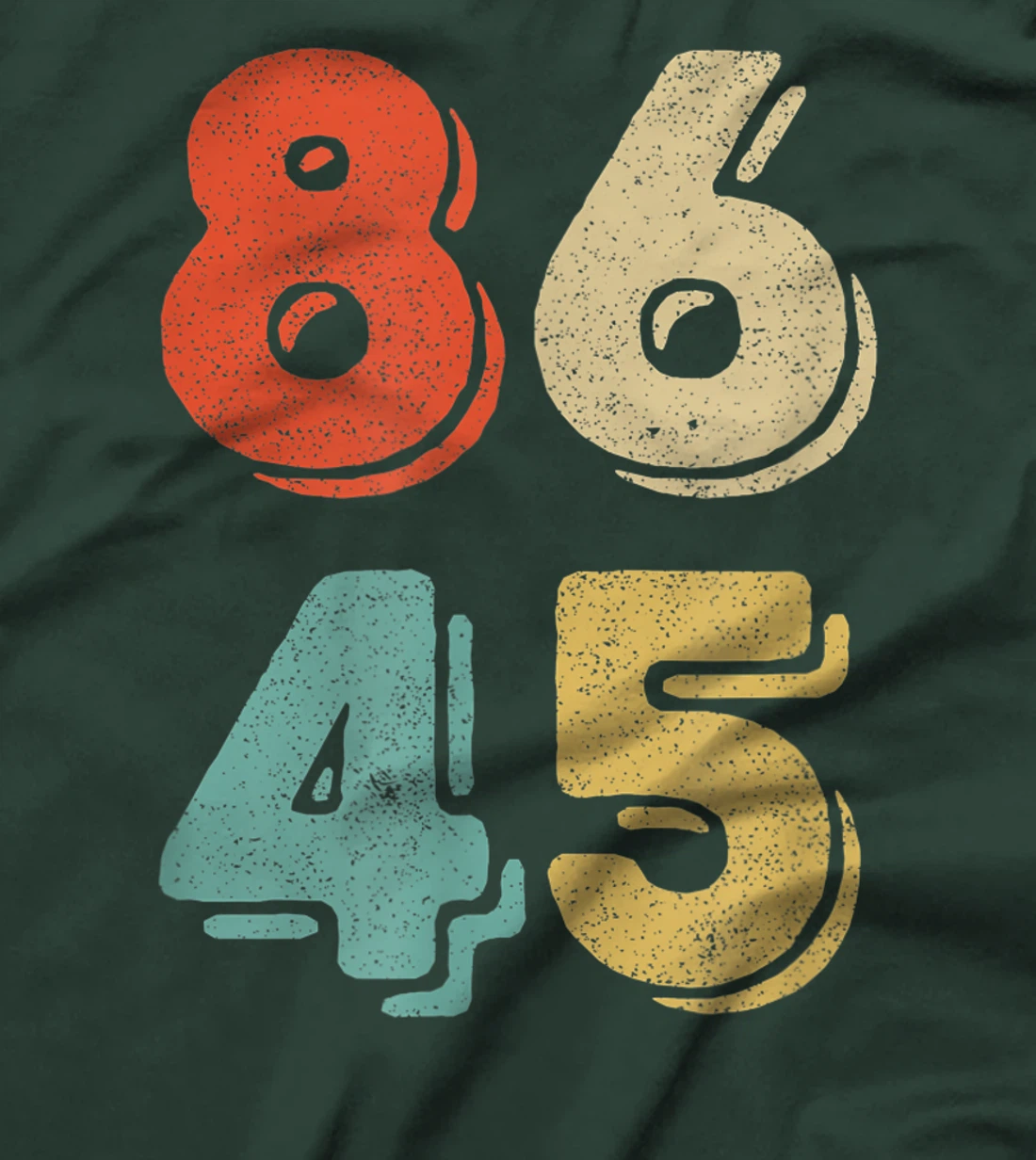 8645 Anti Trump Nope Vote Biden Harris Classic Vintage Retro T-Shirt