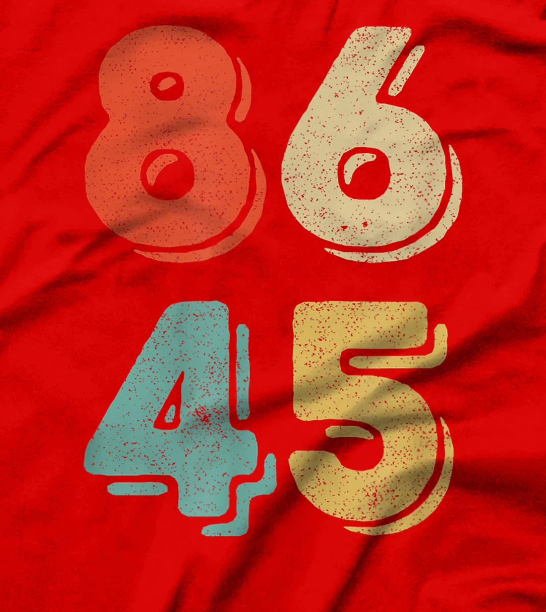 8645 Anti Trump Nope Vote Biden Harris Classic Vintage Retro T-Shirt