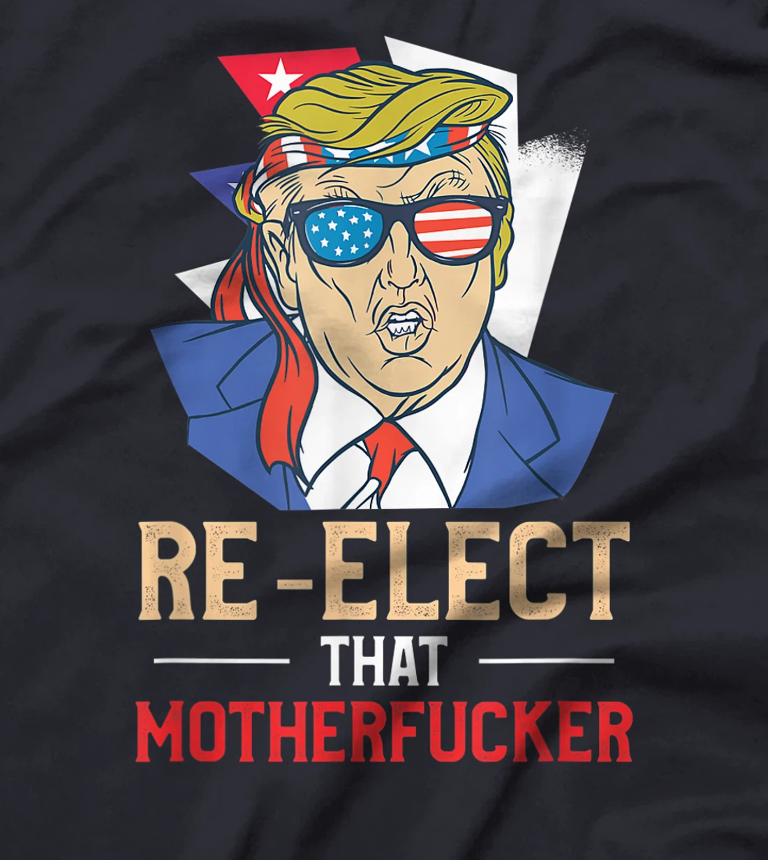 Re-Elect That Motherfucker Pro Trump Second Term Gift T-Shirt