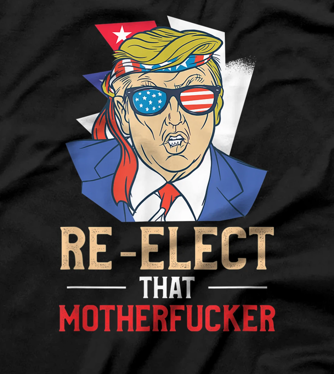 Re-Elect That Motherfucker Pro Trump Second Term Gift T-Shirt