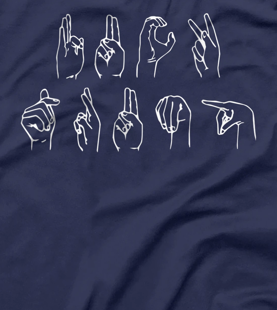 ASL Sign Language Fuck Trump Protest Liberal T-Shirt