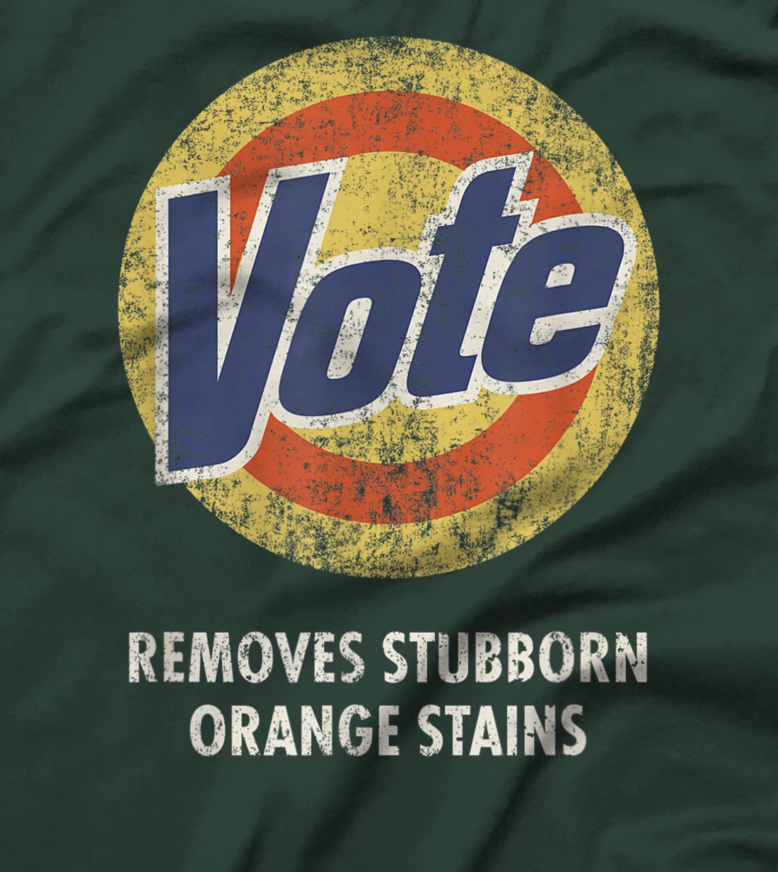 Anti-Trump Vote Funny Detergent Vintage T-Shirt