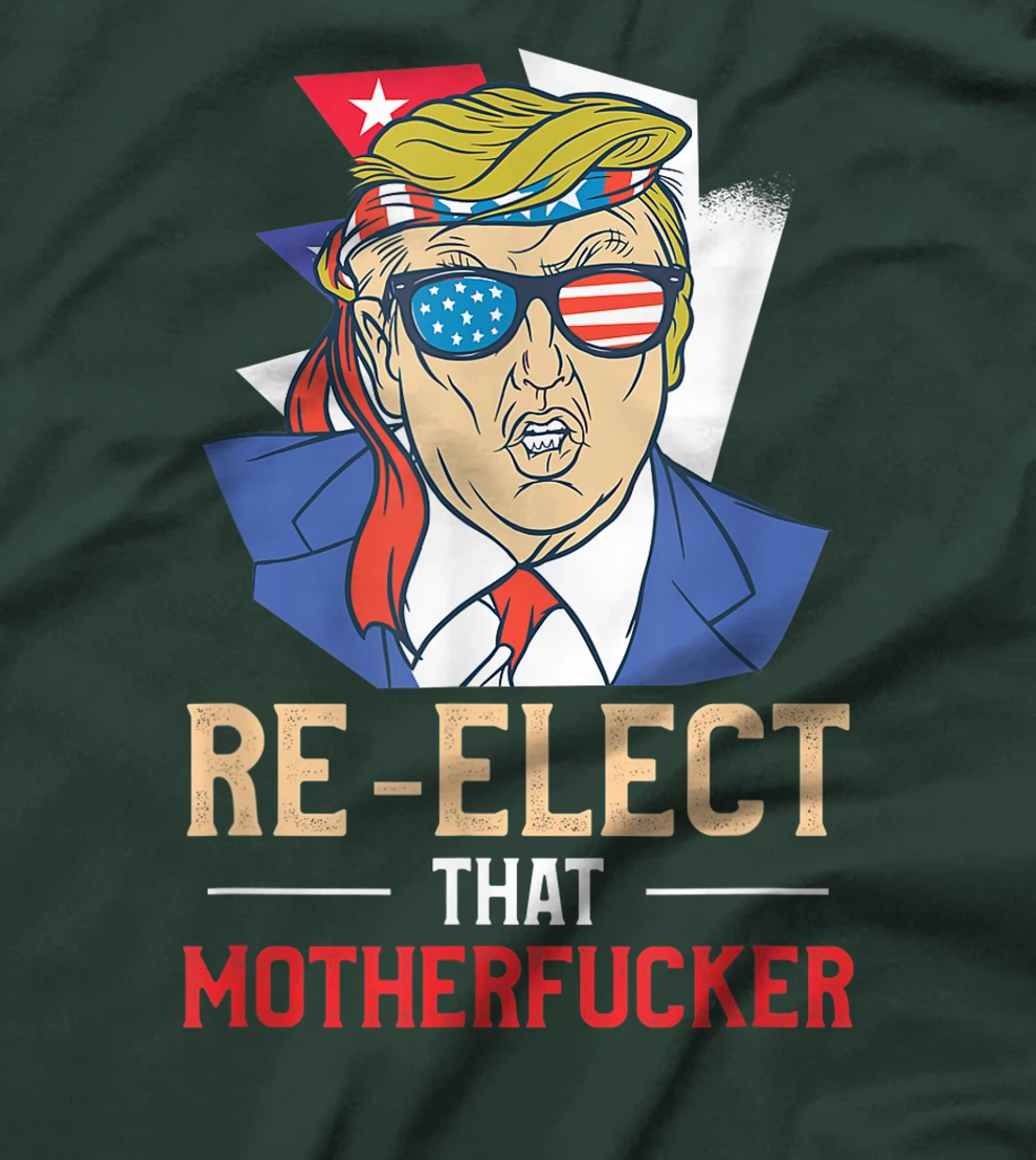 Re-Elect That Motherfucker Pro Trump Second Term Gift T-Shirt