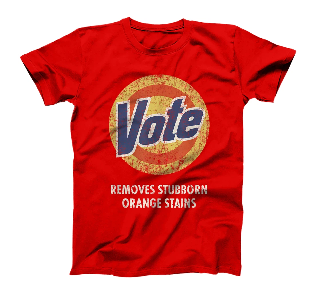 Anti-Trump Vote Funny Detergent Vintage T-Shirt