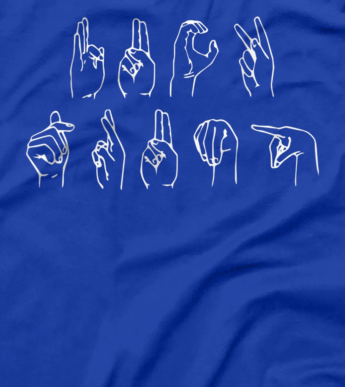 ASL Sign Language Fuck Trump Protest Liberal T-Shirt