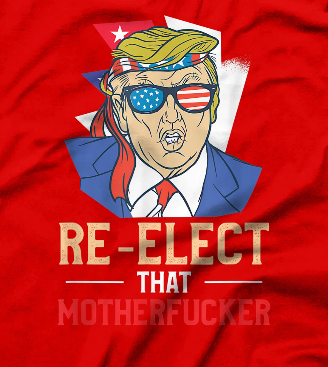 Re-Elect That Motherfucker Pro Trump Second Term Gift T-Shirt