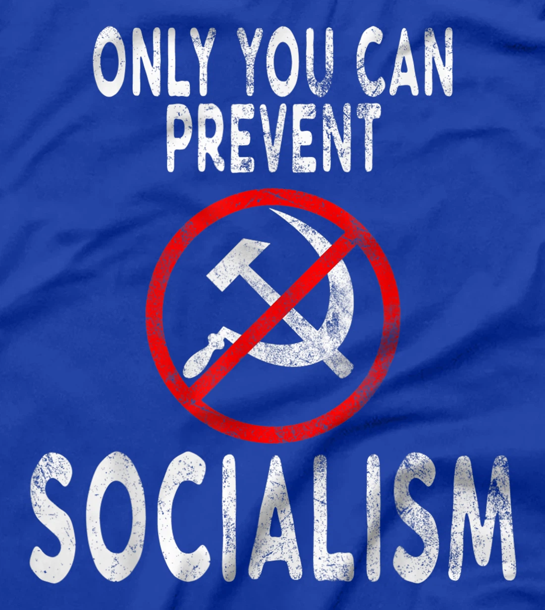 Only You Can Prevent Socialism Funny Trump Supporters Gift T-Shirt