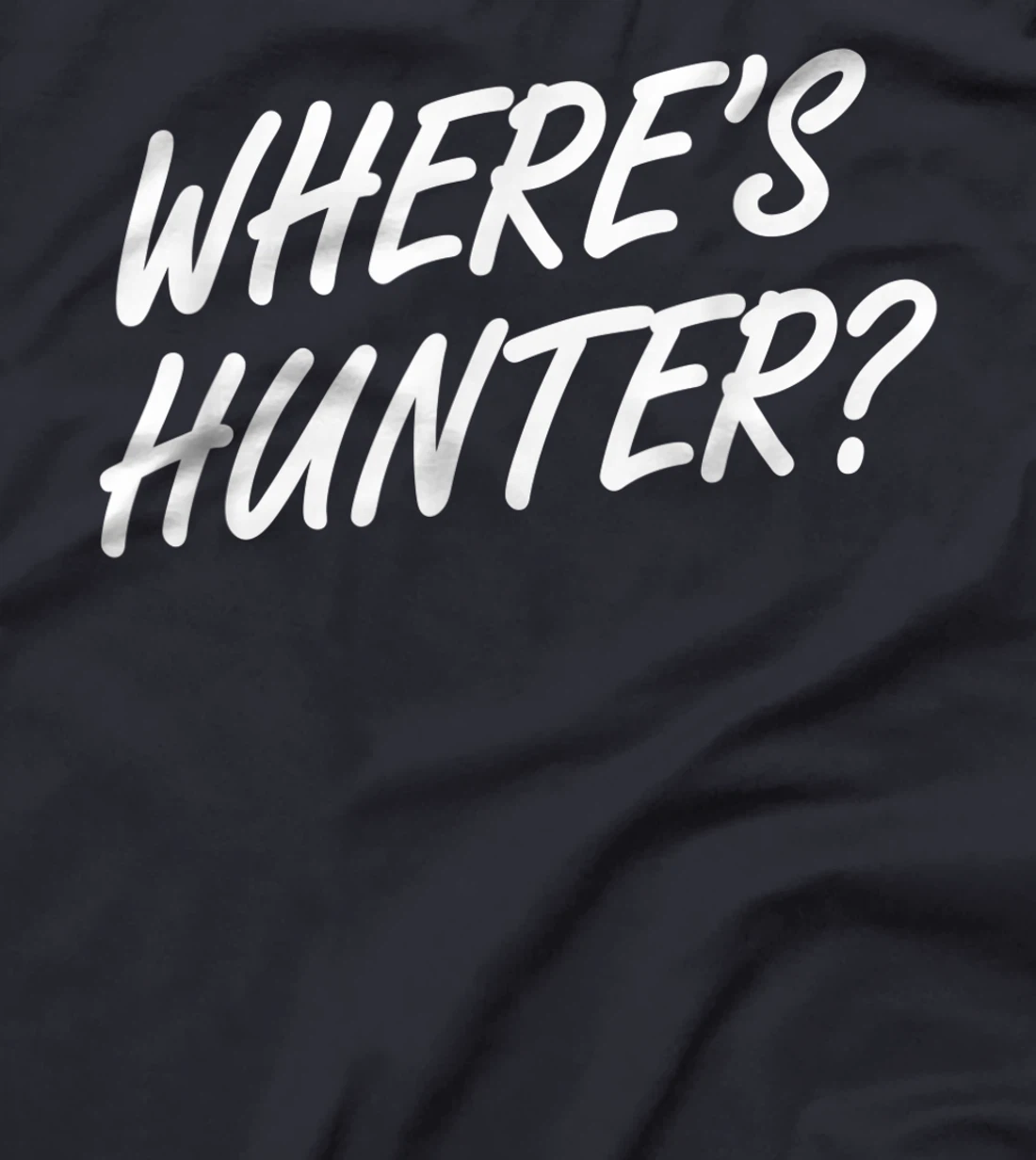 funny Donald j trump where is hunter Minneapolis rally T-Shirt
