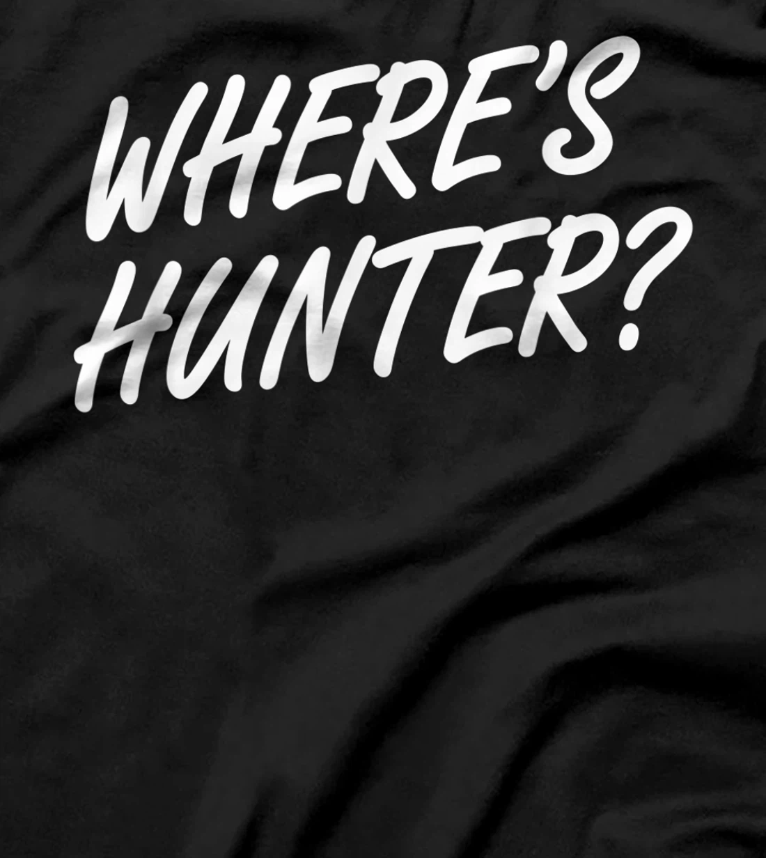 funny Donald j trump where is hunter Minneapolis rally T-Shirt