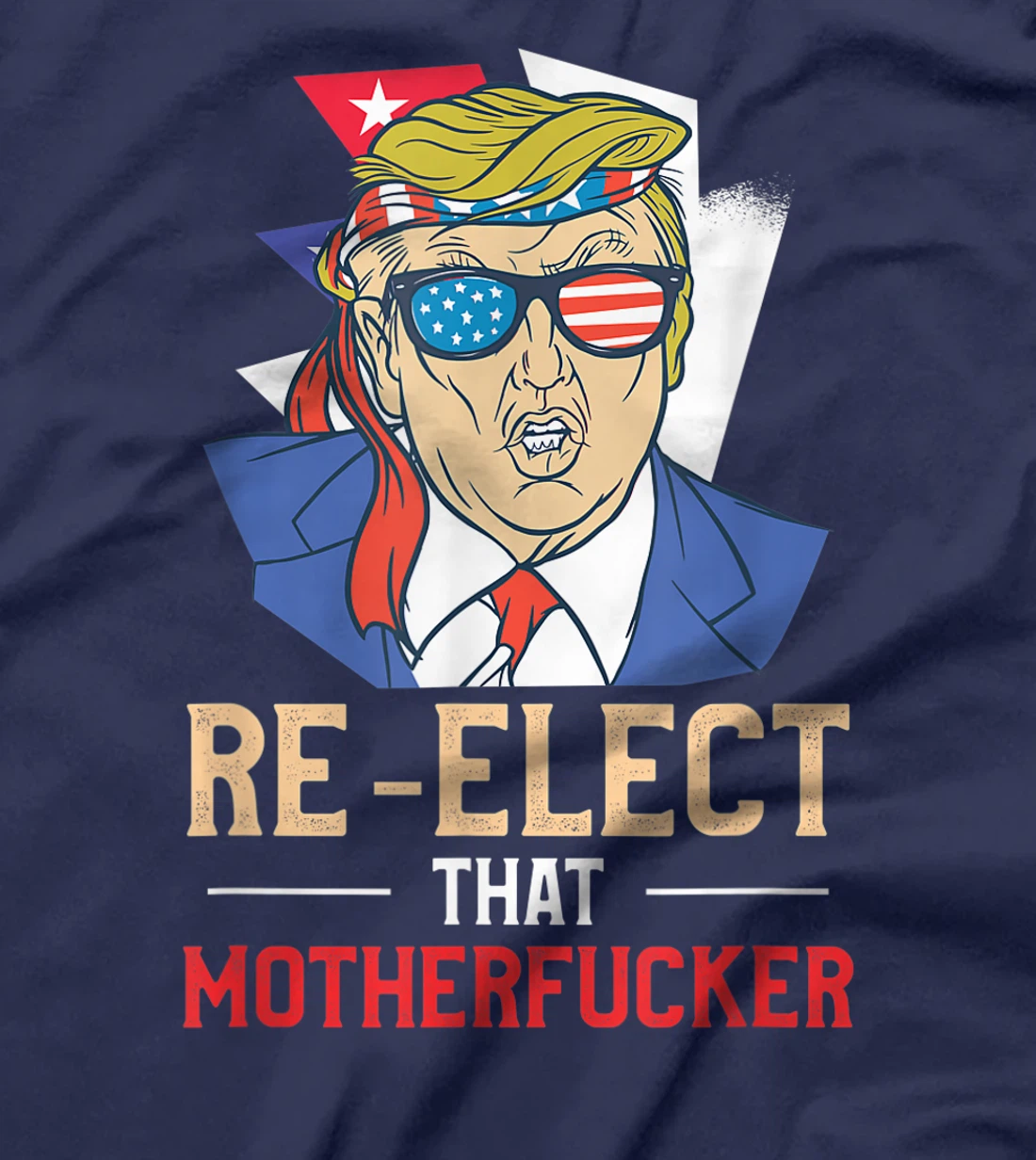 Re-Elect That Motherfucker Pro Trump Second Term Gift T-Shirt