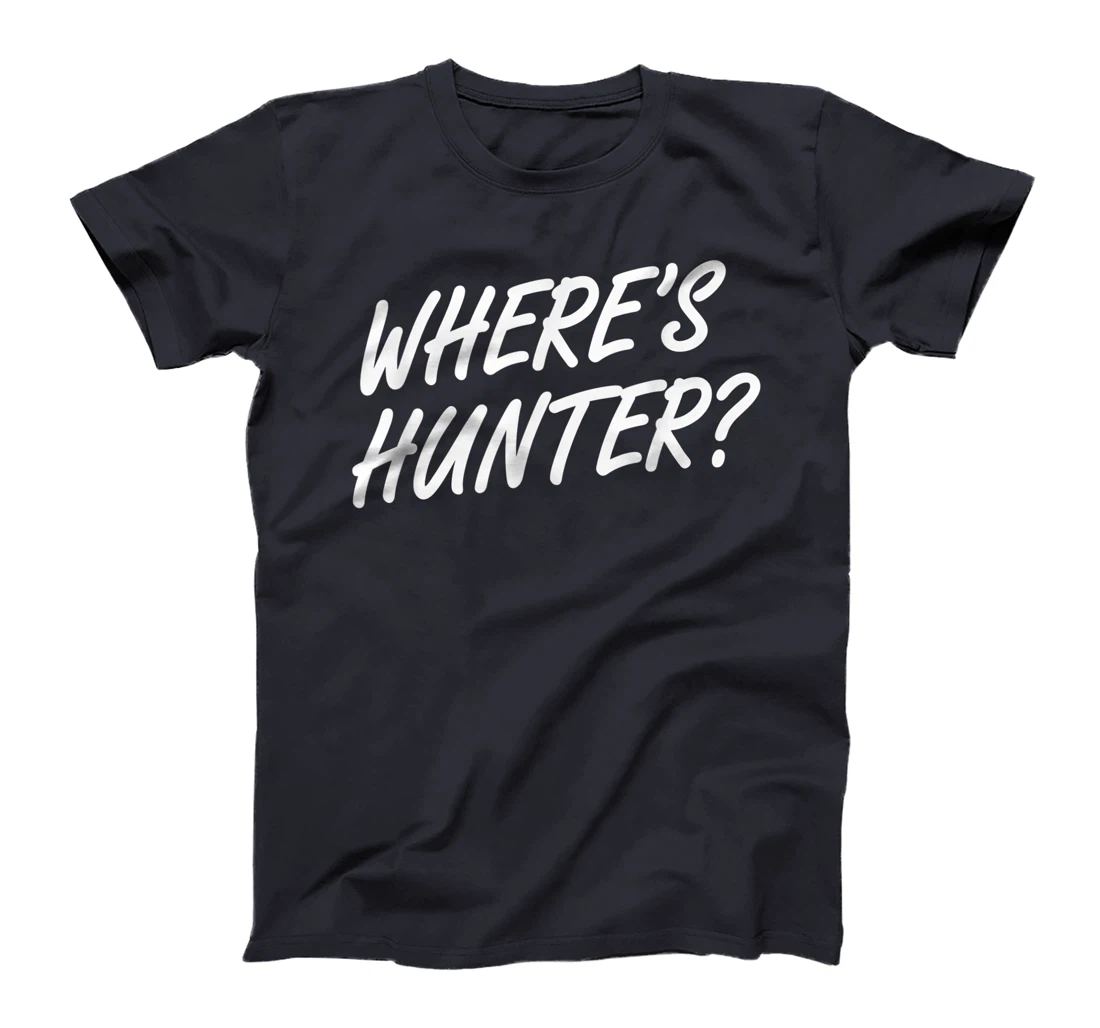 funny Donald j trump where is hunter Minneapolis rally T-Shirt