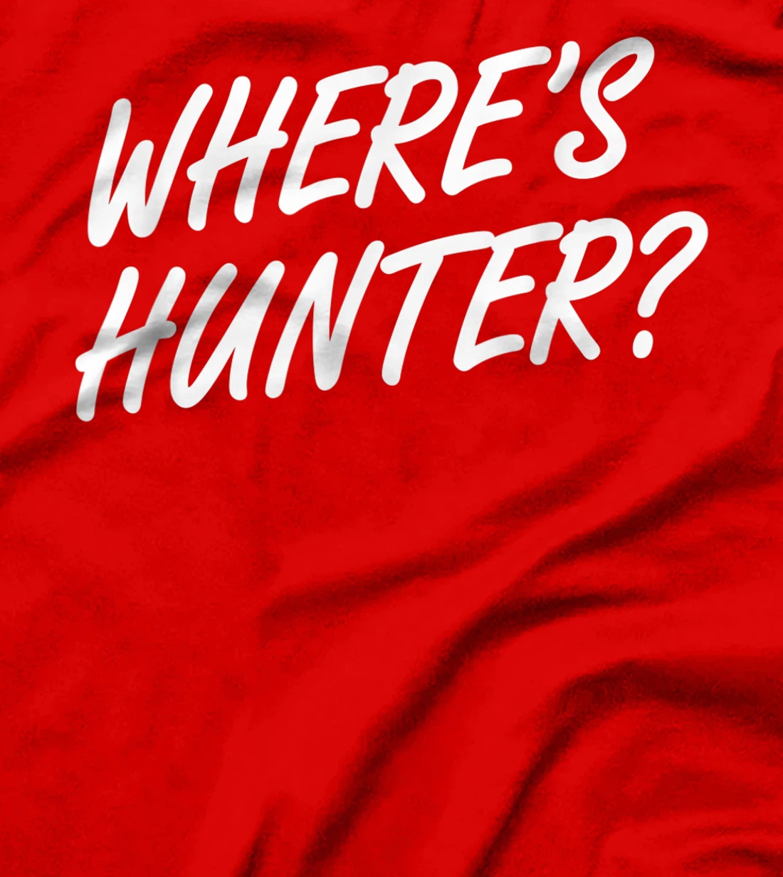 funny Donald j trump where is hunter Minneapolis rally T-Shirt