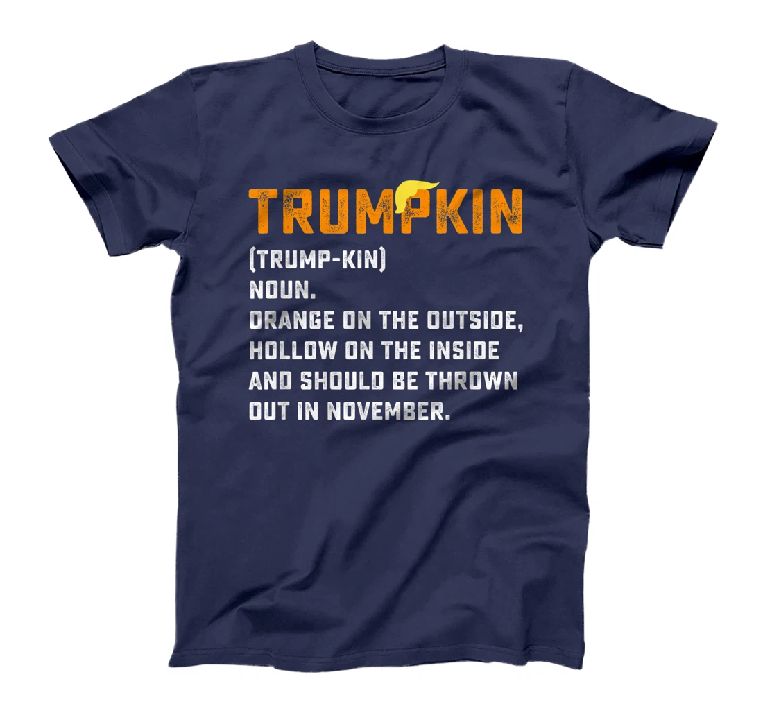 Trumpkin Definition Funny Anti Trump Pumpkin T-Shirt
