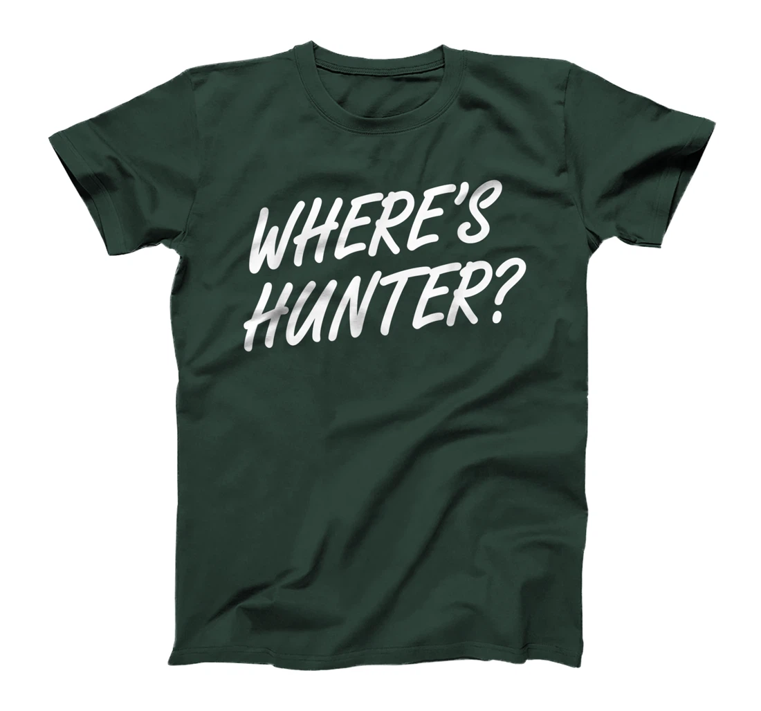funny Donald j trump where is hunter Minneapolis rally T-Shirt