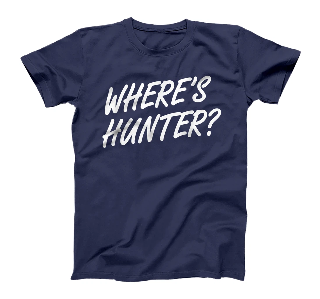 funny Donald j trump where is hunter Minneapolis rally T-Shirt