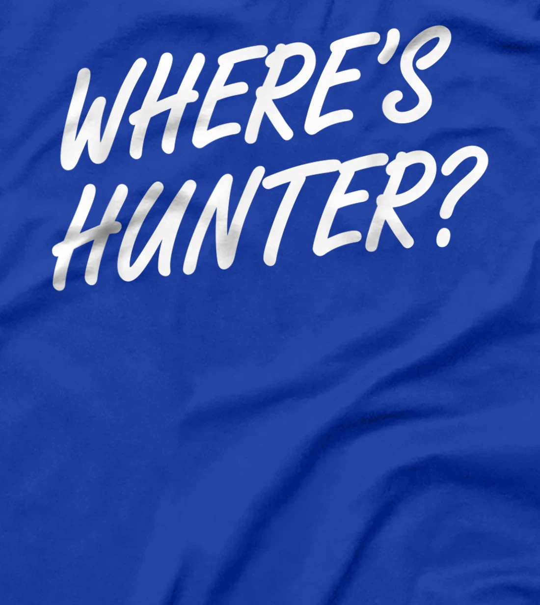 funny Donald j trump where is hunter Minneapolis rally T-Shirt