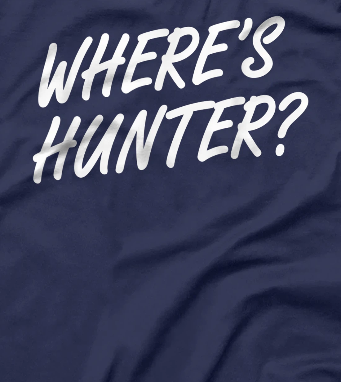 funny Donald j trump where is hunter Minneapolis rally T-Shirt