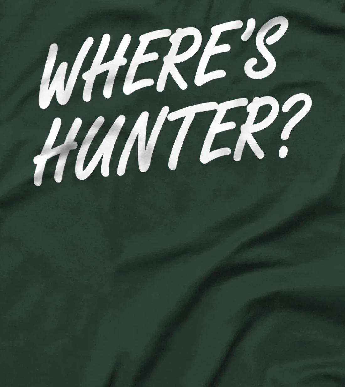 funny Donald j trump where is hunter Minneapolis rally T-Shirt