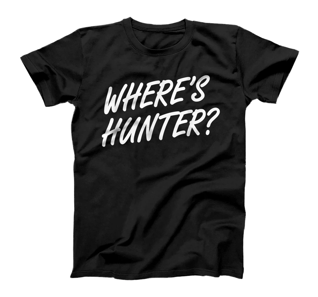 funny Donald j trump where is hunter Minneapolis rally T-Shirt