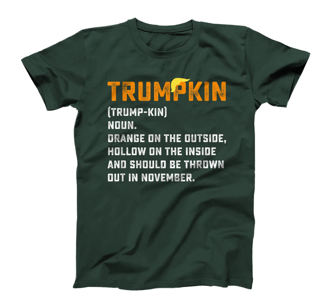 Trumpkin Definition Funny Anti Trump Pumpkin T-Shirt