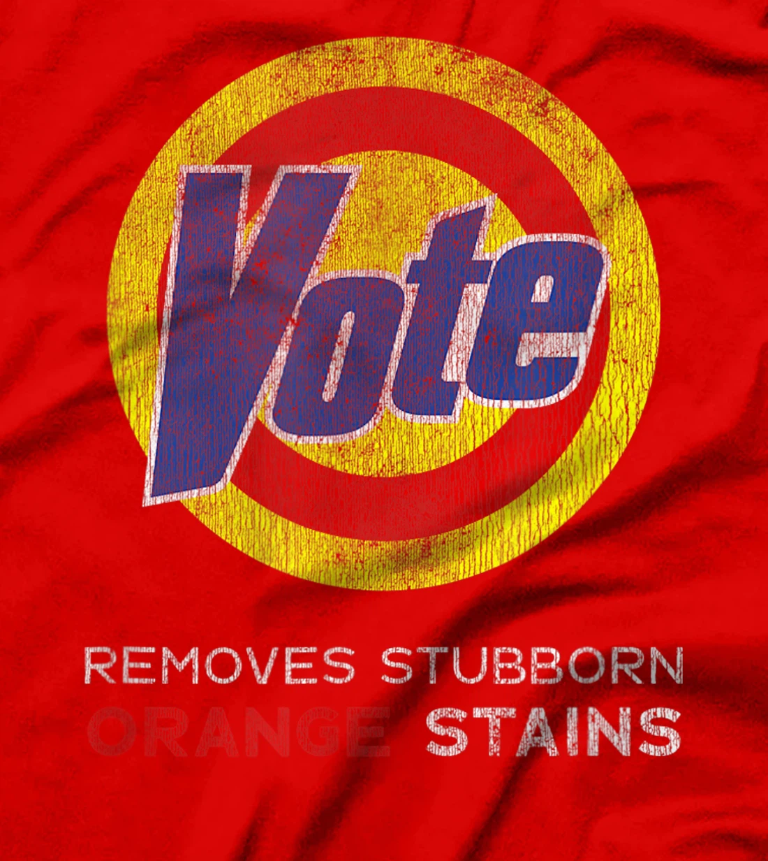 Anti Trump Political Humor Detergent Vote T-Shirt