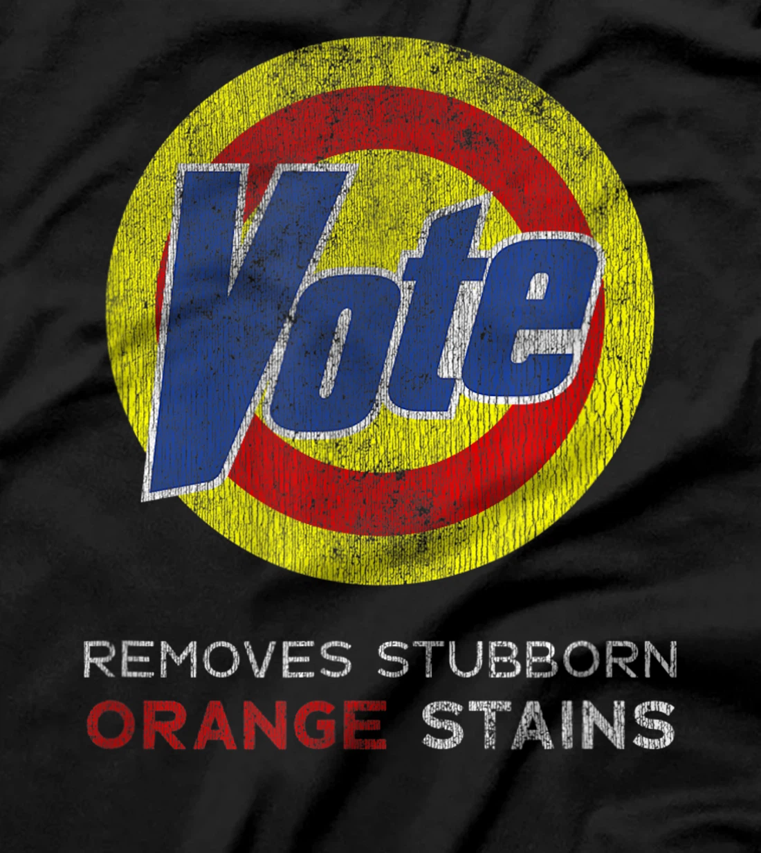 Anti Trump Political Humor Detergent Vote T-Shirt