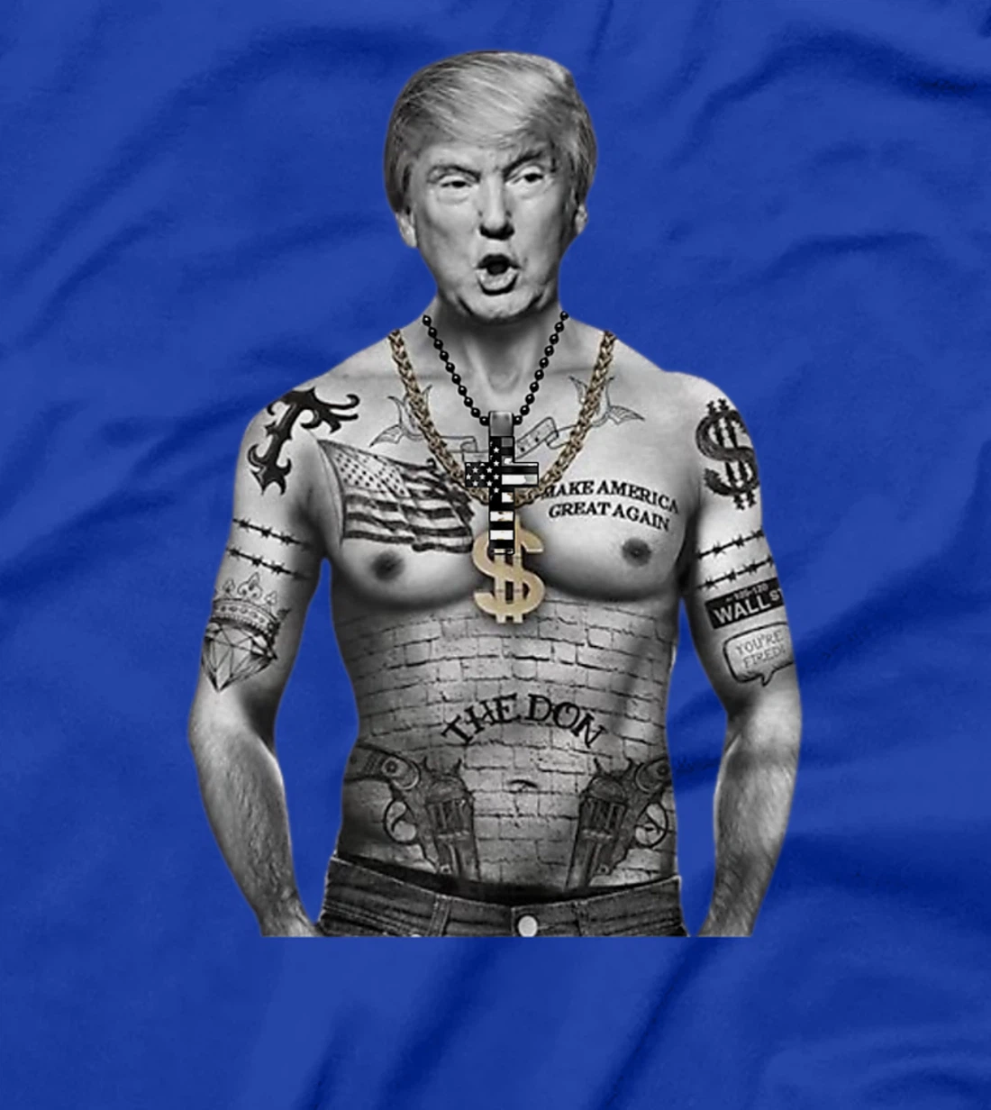 President Trump Gangster BadA$$ Premium T-Shirt