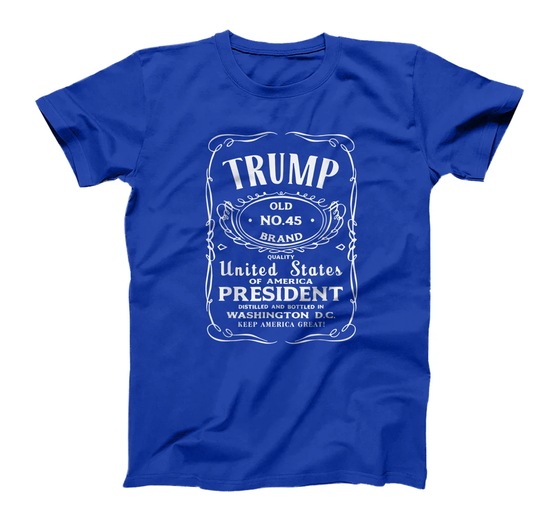 Trump Old No 45 United States President T-Shirt