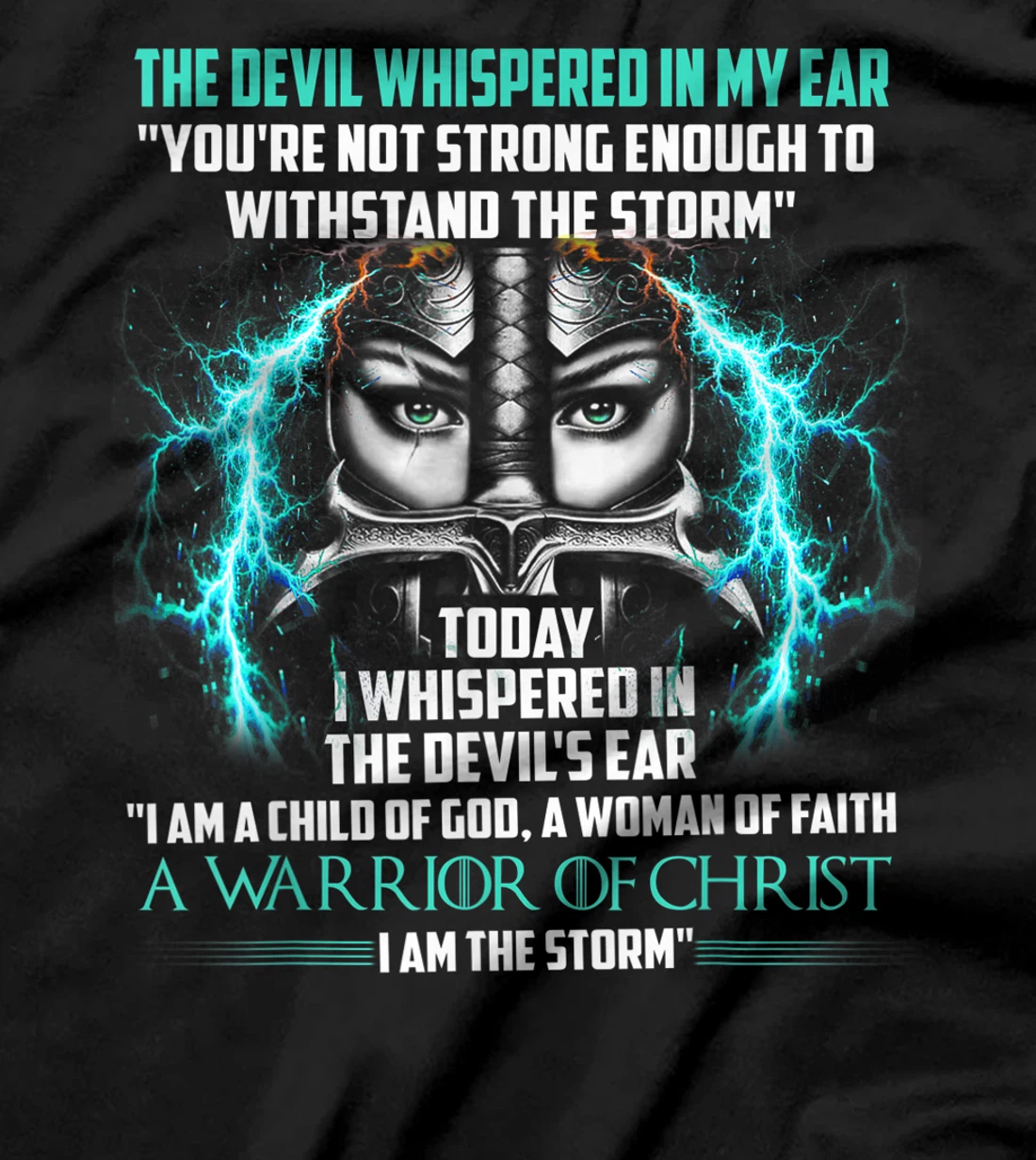 Women Knight Templar I Am A Child Of God A Warrior Of Christ T-Shirt