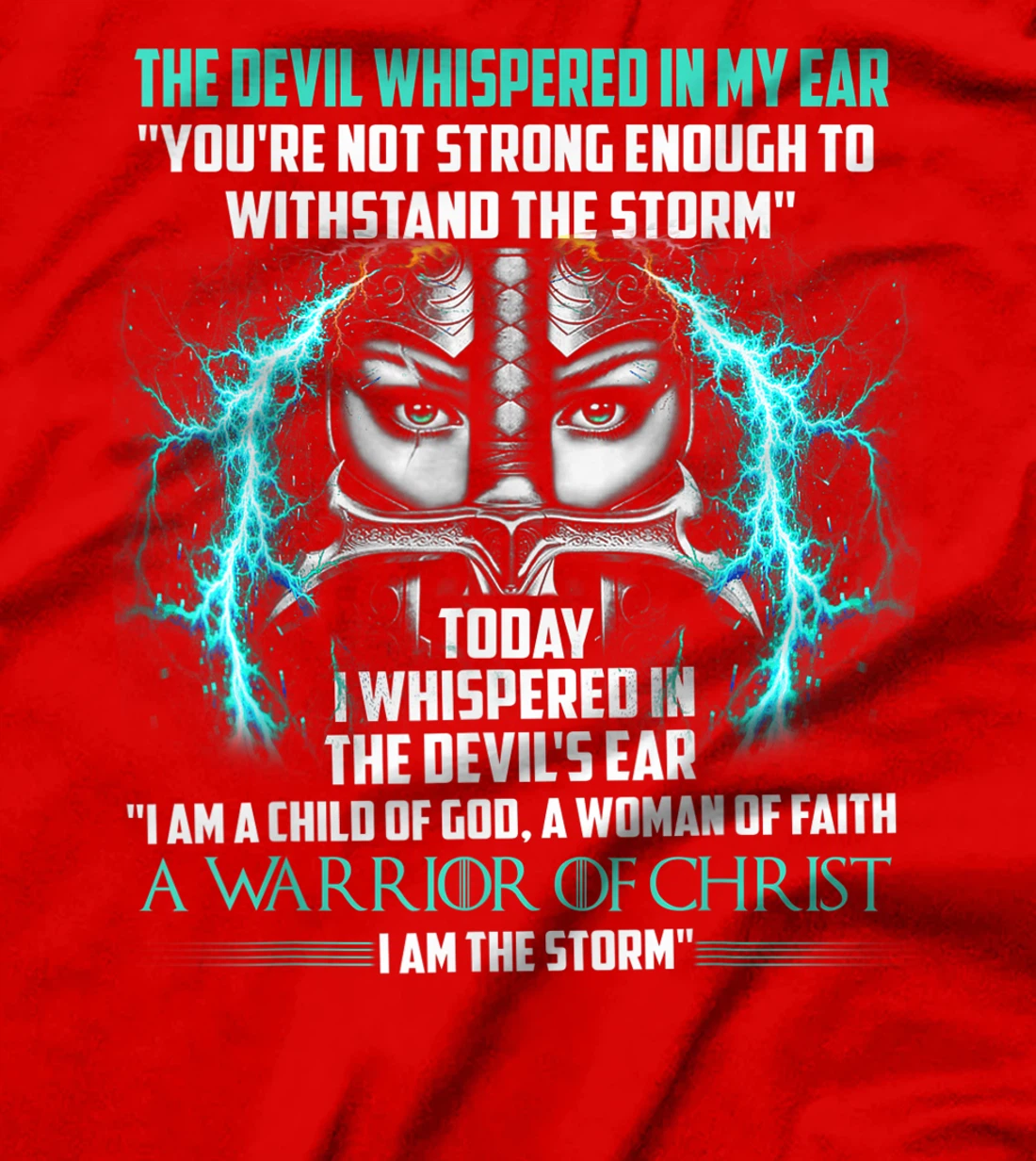 Women Knight Templar I Am A Child Of God A Warrior Of Christ T-Shirt