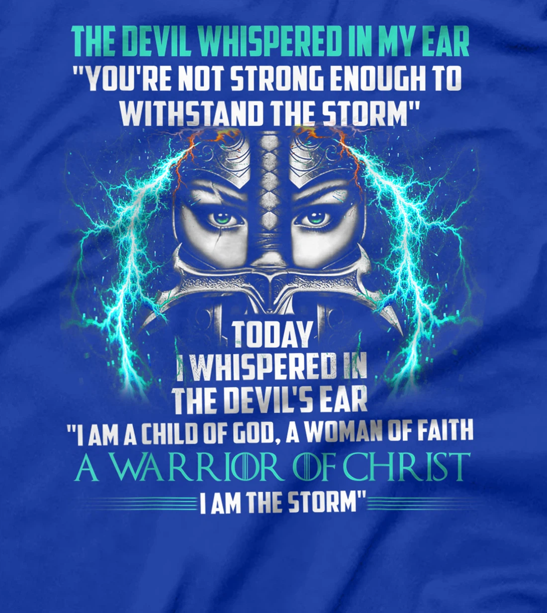 Women Knight Templar I Am A Child Of God A Warrior Of Christ T-Shirt