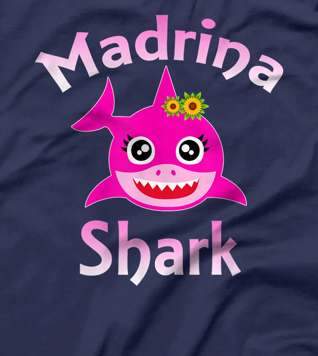 Madrina Shark Funny Spanish Godmother Gift T-Shirt