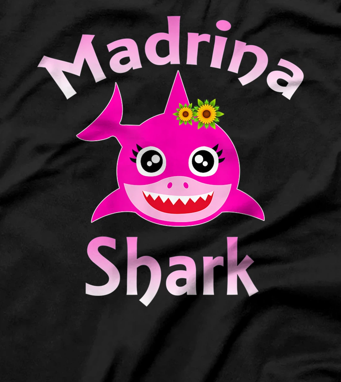 Madrina Shark Funny Spanish Godmother Gift T-Shirt