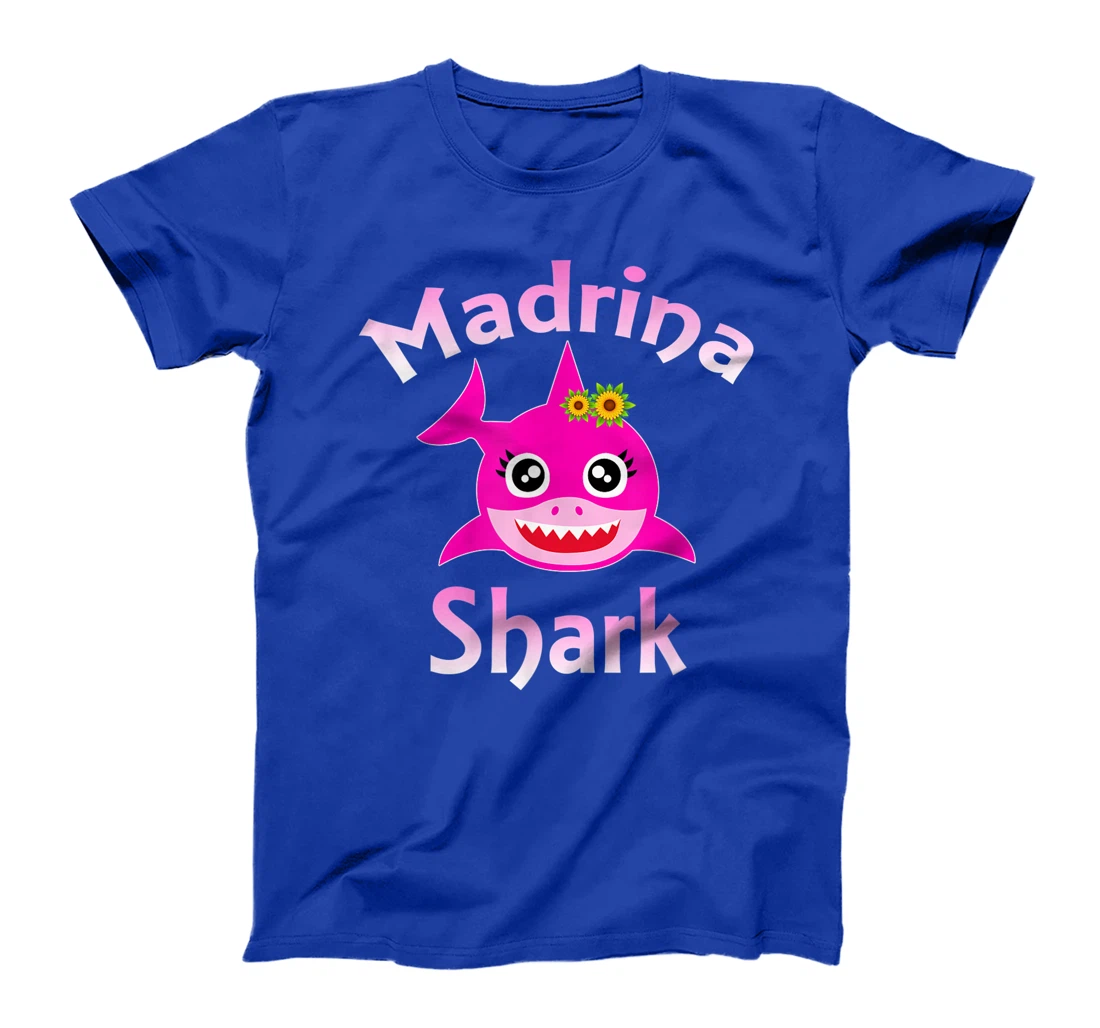 Madrina Shark Funny Spanish Godmother Gift T-Shirt