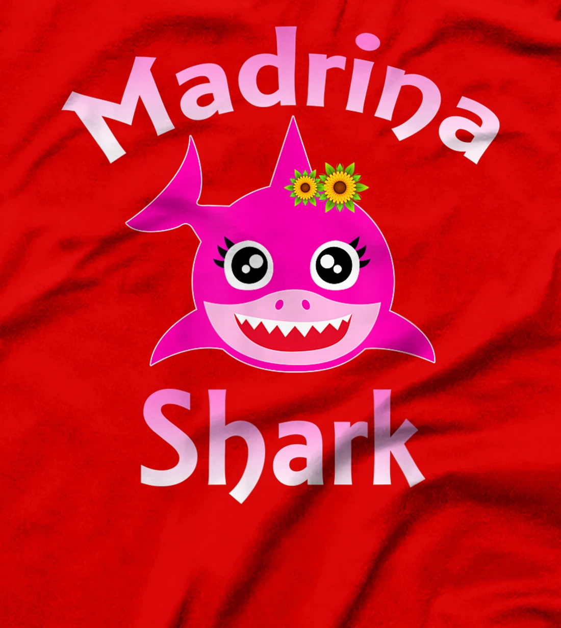 Madrina Shark Funny Spanish Godmother Gift T-Shirt