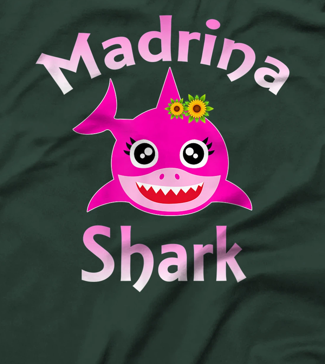 Madrina Shark Funny Spanish Godmother Gift T-Shirt